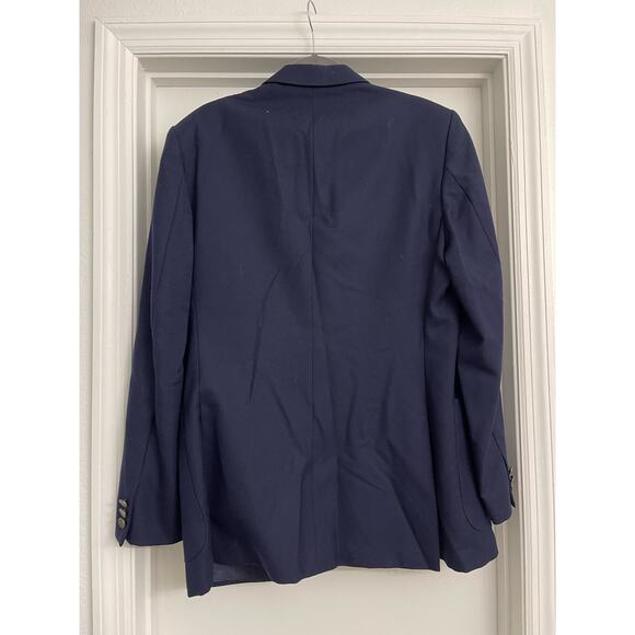 Yves Saint Laurent YSL Wool Blazer Sportcoat Professional Career Navy Fits M/L - Picture 2 of 9